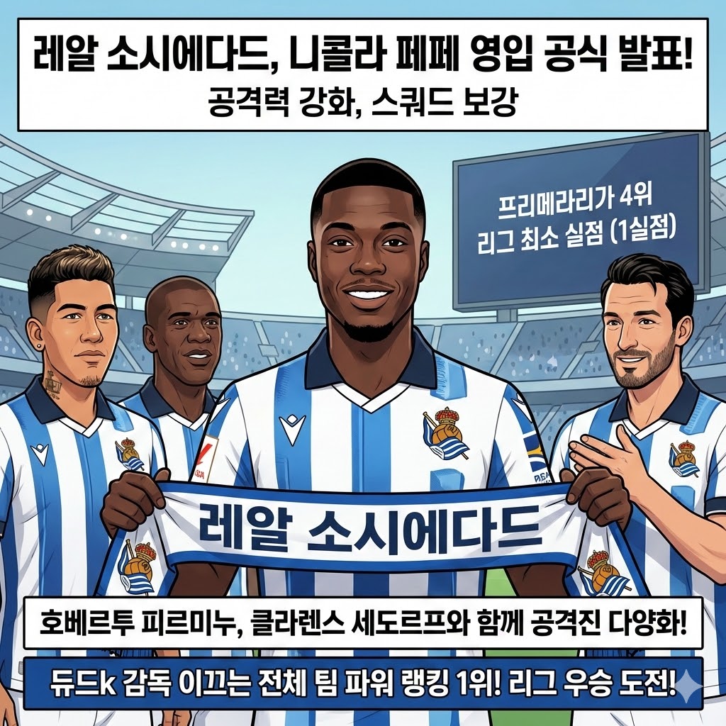 레알 소시에다드, [페페] 영입! 우승 DNA 장착 완료